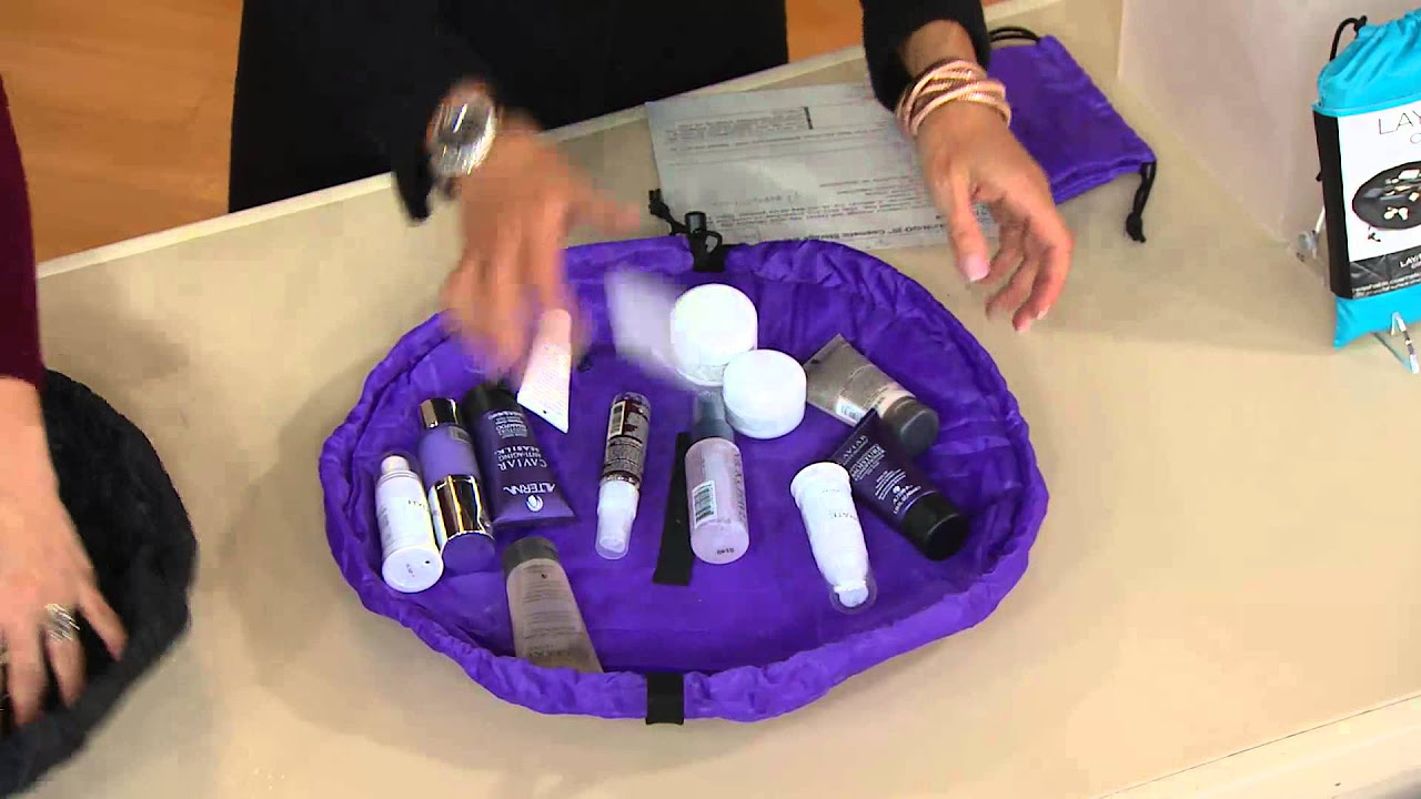 LAY N GO 20 Cosmetic Storage and Travel Bag with Rick Domeier