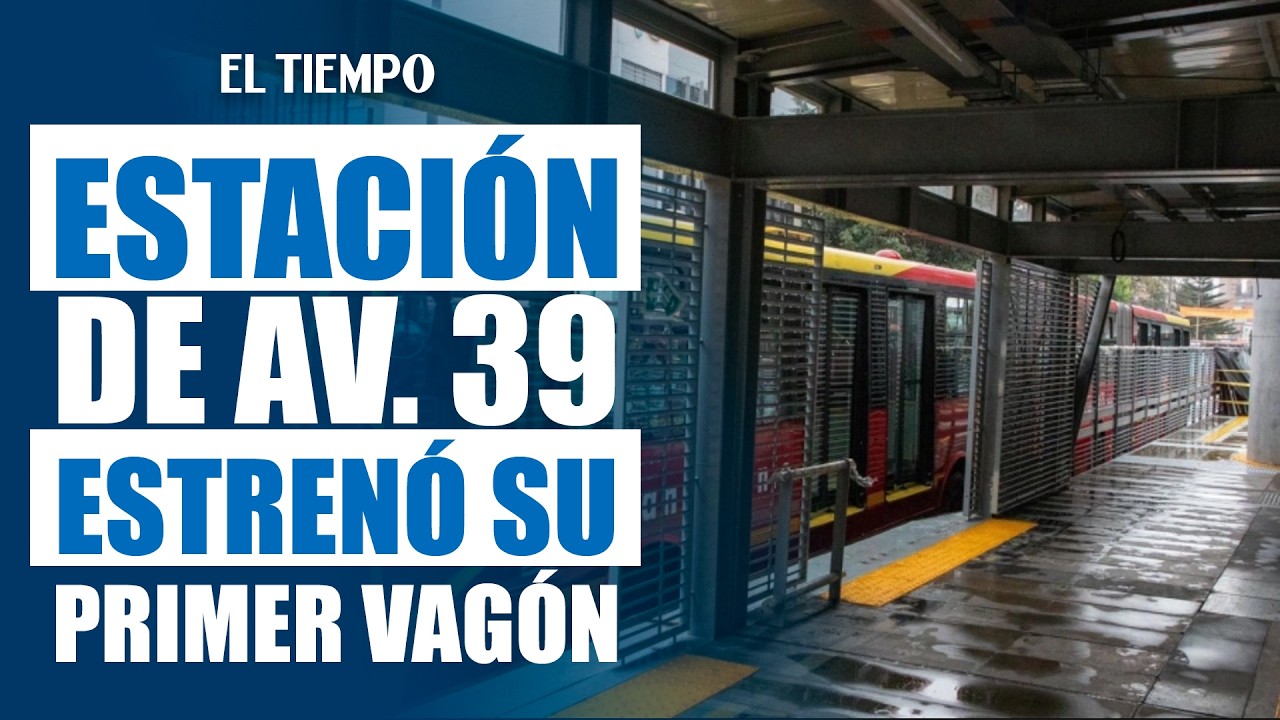 Ya está en operación el primer vagón de la estación temporal Av. 39 de Transmilenio| EL TIEMPO