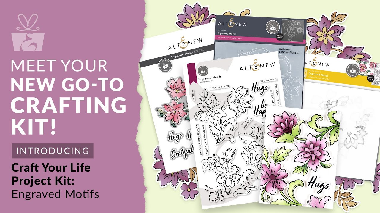 Craft Your Life Project Kit: Engraved Motifs