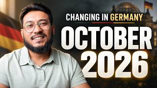 These things are changing in Germany in October 2026