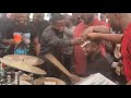 Sweet drumsolo at a funeralkofi emma drummer 