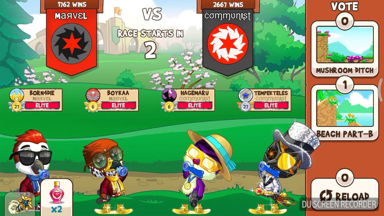 FunRunArena Clan Battle MARV3L vs COMMUNIST