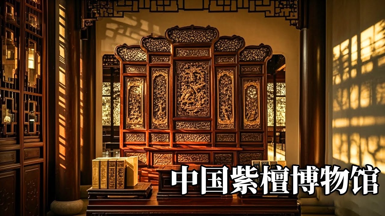 参观中国紫檀博物馆，了解明清家具和女富豪与唐僧的传奇人生，如今紫檀