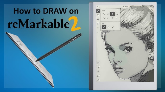 The Remarkable 2 E Ink sketch tablet is a lot cooler than I