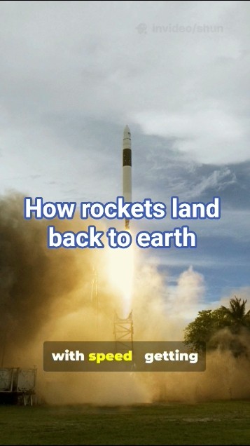 Rocket 🚀 science -this video teach you how rockets land back to earth # ...