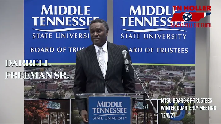 MTSU BOARD MEMBER: "RACISM IS PRESENT IN THIS BOAR...