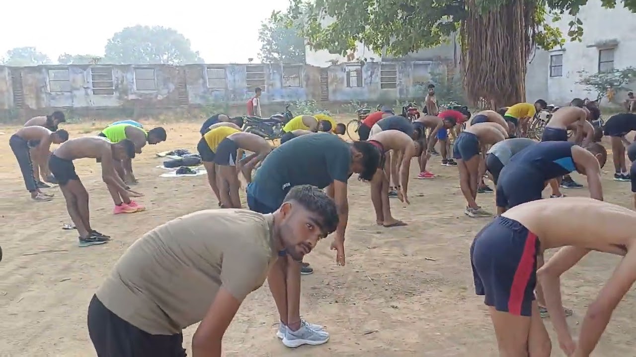 running ke baad Exercise udaan physical academy chandausi