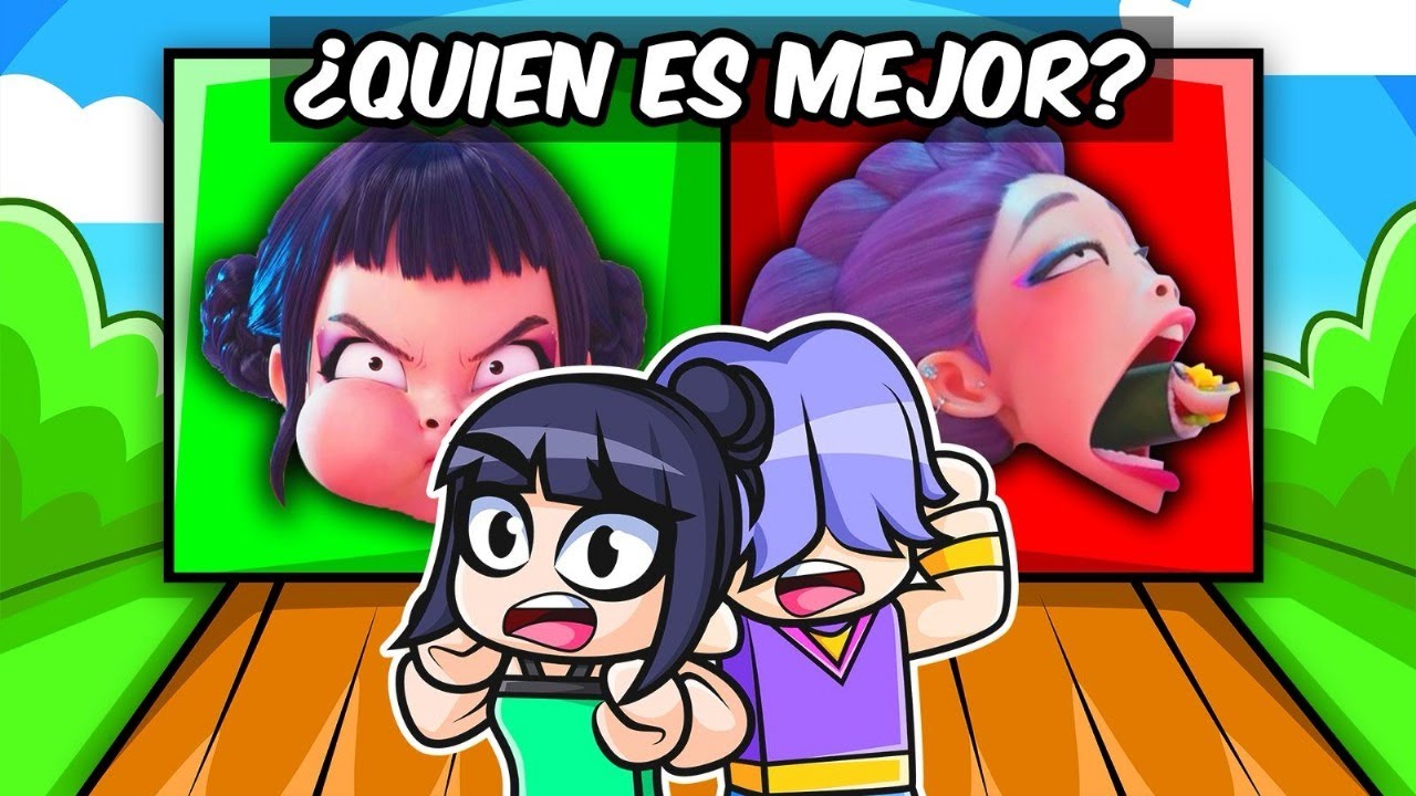 PREGUNTAS INCOMODAS de KPOP DEMON HUNTERS en ROBLOX!