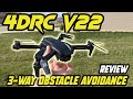 4DRC V22 4K Foldable Drone with 3-way Obstacle Avoidance