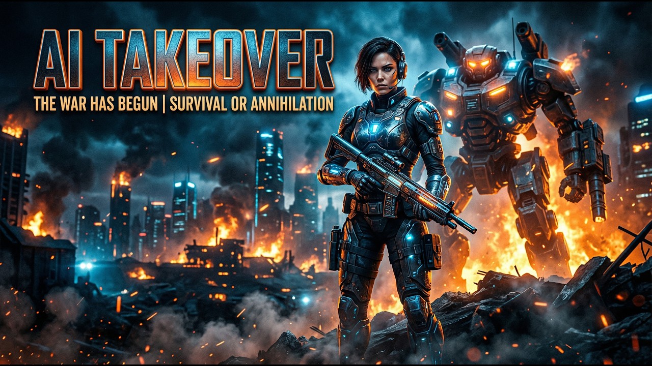 AI Takeover | Robot Uprising in a Dystopian Future - YouTube