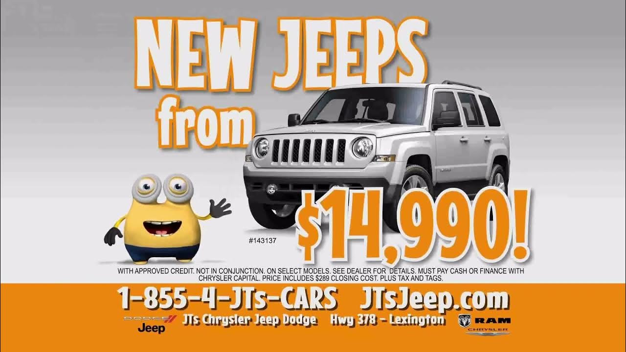 Jts Chrysler Jeep Dodge - Deal-tastic Me JTs Chrysler Jeep Dodge - Deal-Tastic Me (2013, USA) but it's No Vocal