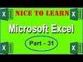 How to using array type in Microsoft Excel