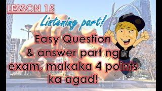 Lesson 15 - Listening - Q & A easy 4 points [ How to pass EPS-TOPIK] Korean language exam screenshot 3