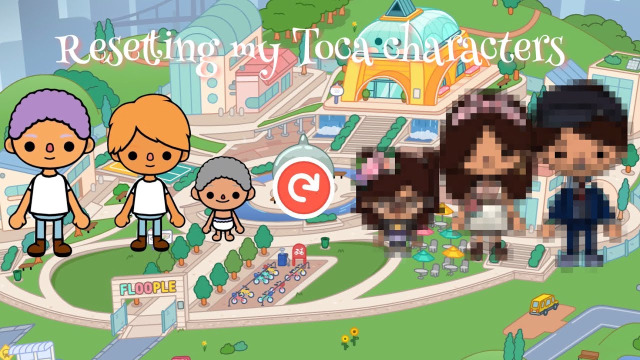 Resetting my Toca world part 1 *voiced*
