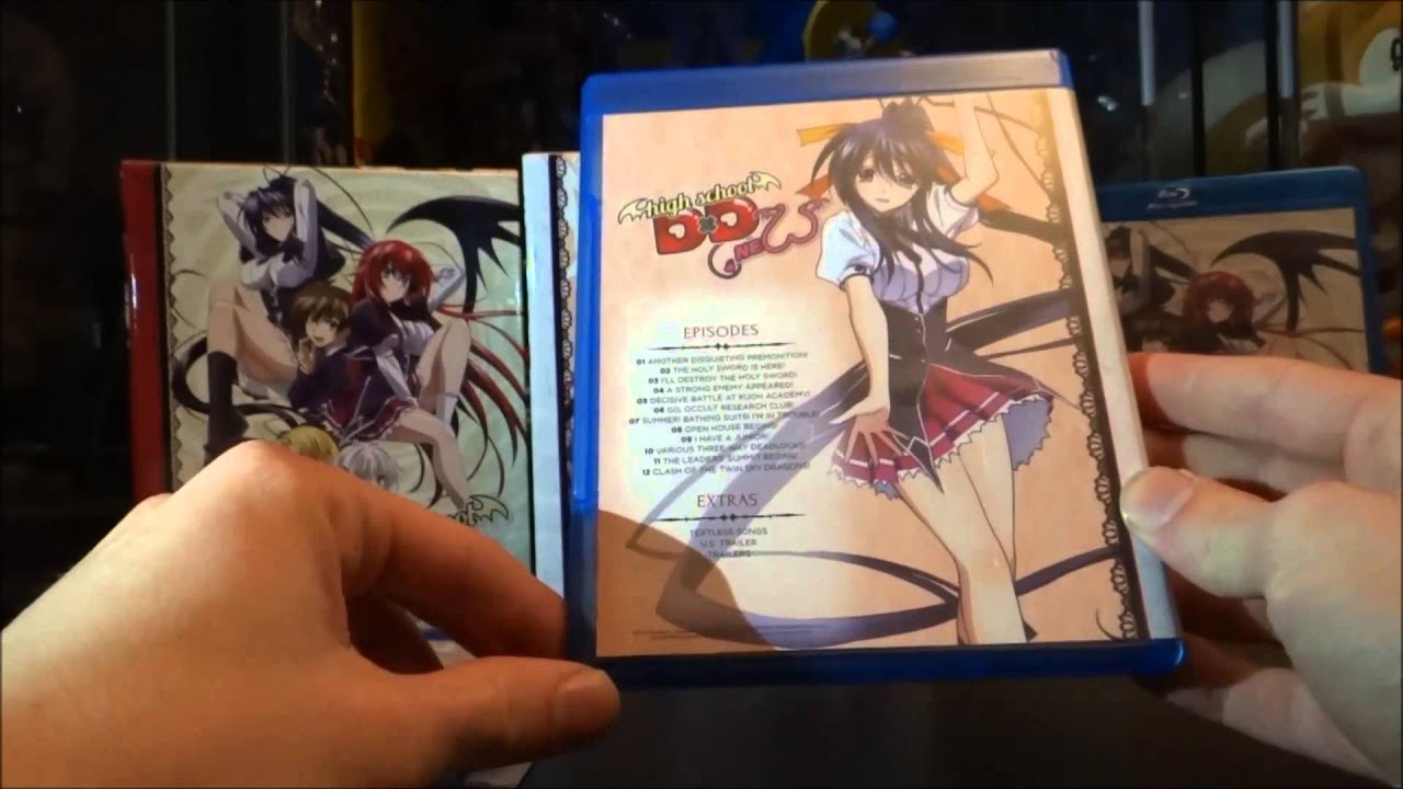 The Normanic Vault: Unboxing [US]: High School DxD New - Complete Series:  Limited Edition (BD/DVD)