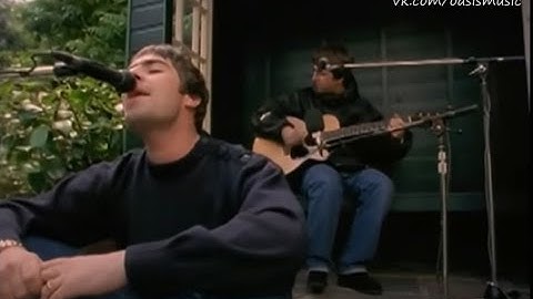 Oasis - Whatever / Live Forever / Stand by me (MTV Acoustic Live)