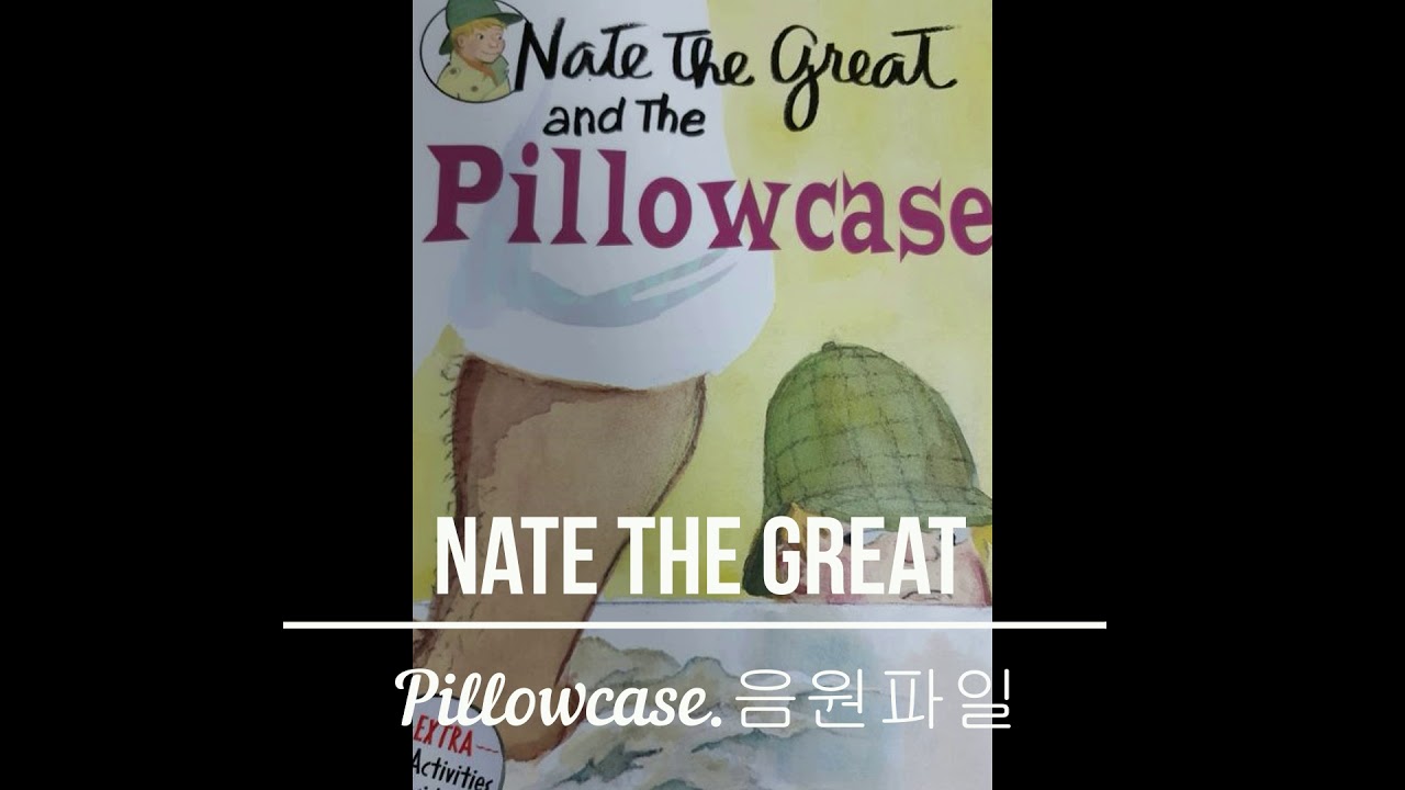 Nate the great pillowcase