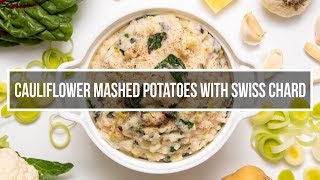 Looking for a scrumptious healthier version of the typical holiday
mashed potatoes dish? this recipe cauliflower with swiss chard,
inspir...