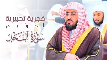 ﴿يوم تأتي كل نفس تجادل عن نفسها﴾ فجرية تحبيرية لخواتيم سورة النحل للشيخ د. بندر بليلة  | ١٤٤٤/٧/١٥هـ