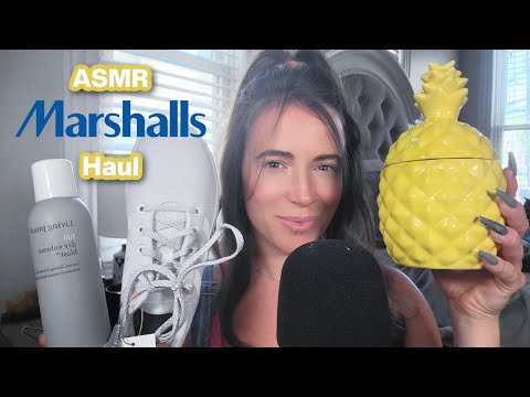 ASMR Shopping Haul - Whispered (Fabric Scratching, Textured Tapping & More)