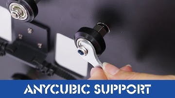 Replace the D shape wheel on the Y axis of Mega X