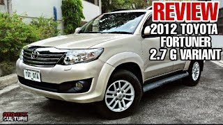 2012 Toyota Fortuner 2.7 G Variant  Full Review | OtoCulture screenshot 5