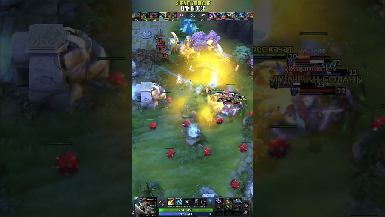 Techies got gold but credits goes to Magnus 