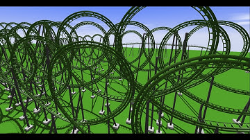 How many loops to stop a 1000 mph coaster?