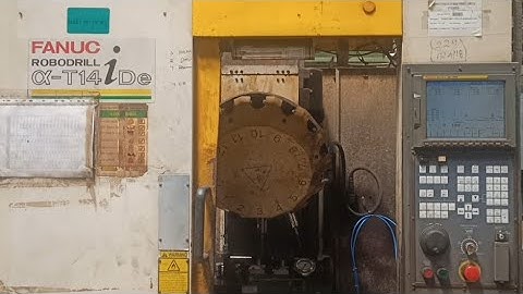 Fanuc RoboDrill Machine Tool Change