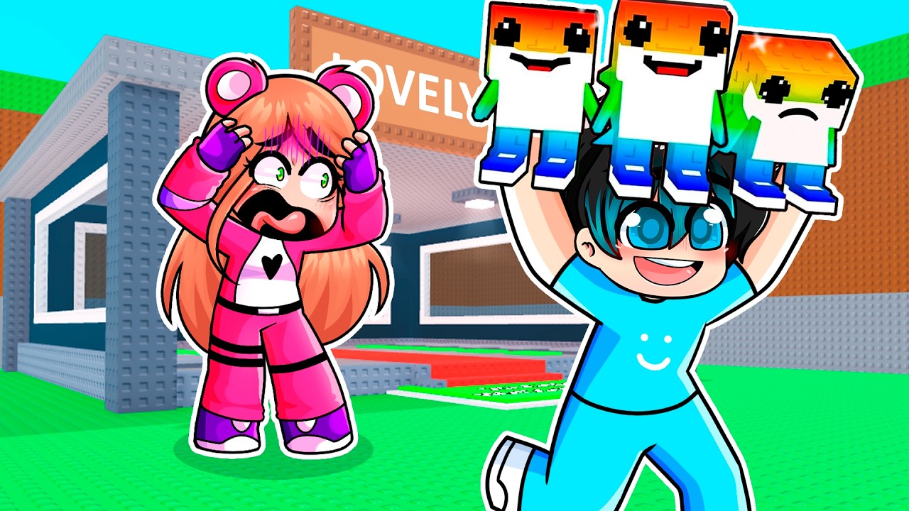 Me CONVERTI en INVISIBLE para ROBAR los BRAINROTS SECRETOS de MIS AMIGOS