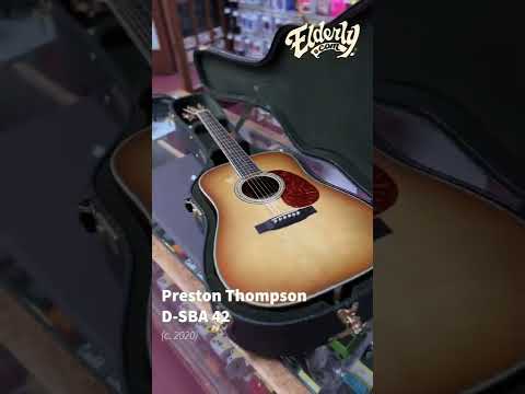 What’s in the case? An outstanding dreadnought built in Oregon…
