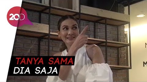 Ekspresi Luna Maya saat Ditanya Rumor Balikan dengan Ariel 