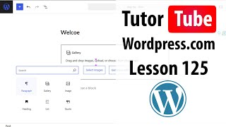 Wordpress.com - Lesson 125 - Checkbox Block and Terms Consent Block