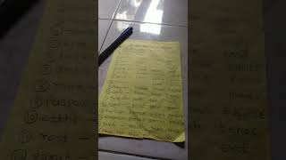 English practice for primary students #daily study #exam #prepration