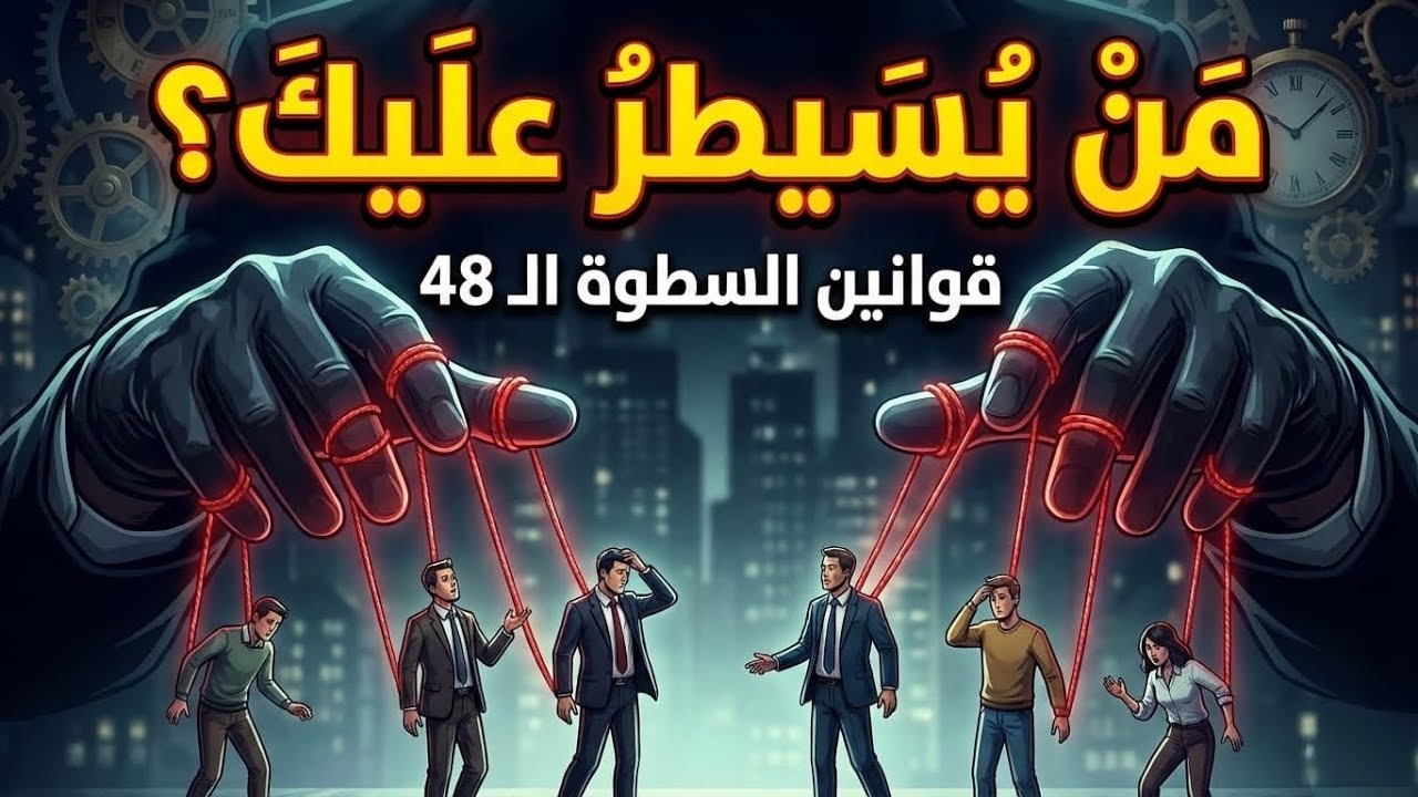 كيف يسيطرون عليك دون أن تدري؟ | أسرار 48 قانون للسطوة
