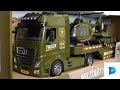 Military Transport Truck Toy with Helicopter &amp; Battle Tank