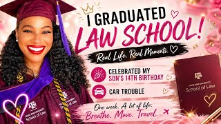 LIFE AT 40: Graduated Law School Texas A&M🎓 | Son Turns 14 🎉 | Aggie Ring Ceromony