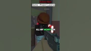 Being A NOOB in Project Lazarus... #roblox