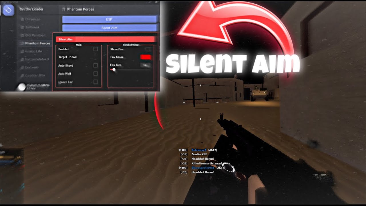 NEW] Phantom Forces AIMBOT / ESP Script on Roblox #roblox