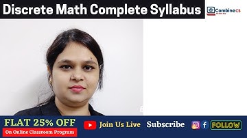 Discrete Mathematics Complete Syllabus | Computer Science | UGC NET EXAM | GATE EXAM