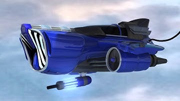 Airship Animation | HD 1080p