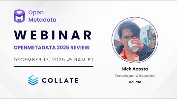 OpenMetadata Wrapped - Reviewing 2025 Community Growth!