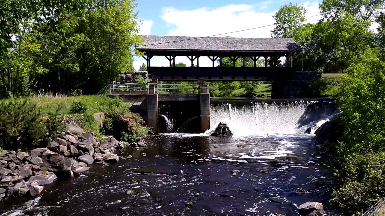 Killaloe Covered Bridge Brennan's Creek, Renfrew County, Ontario Canada