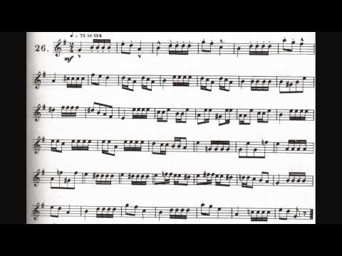 ARBANS SINGLE TONGUE EXERCISE #26