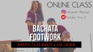 Bachata Footwork By Yexy Jr. & Alicia ONLINE CLASS