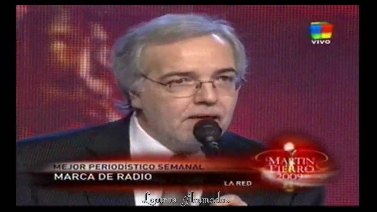 Fértil fractura Apariencia Eduardo Aliverti- Marca de Radio, gana el Martín Fierro - YouTube