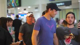 Rafael Nadal has arrived for the Brisbane International 2019(, 2018-12-30T22:07:55.000Z)