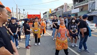 太子女乩｜ 中壇元帥｜ 三太子起乩｜ 精彩參禮 ~新營太子宮進香團（南天五聖恩主壇）