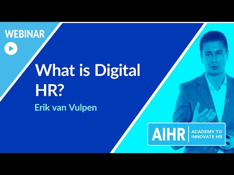 What is Digital HR? | AIHR [WEBINAR]