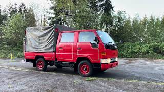 2000 Toyota Hiace Toyoace Dyna Double-Cab 4X4 Dual Transfer Case 5-Speed 3.0Cc Diesel Rhd Jdm